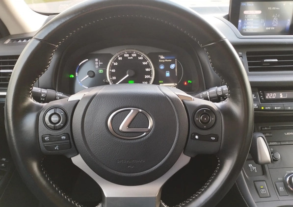 Lexus CT cena 95000 przebieg: 47000, rok produkcji 2020 z Biała małe 301